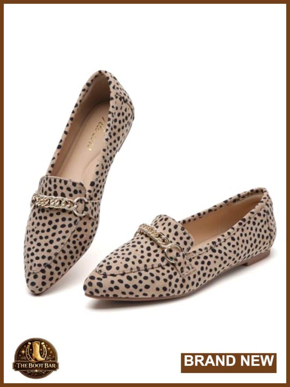 Pointed Toe Flats Loafers Women Dress Shoes Work Office Slip On